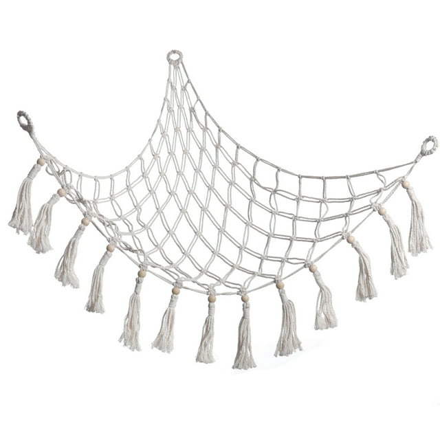 Stuffed Animal Hammock Toy Storage Hammock Net Wall Sling Mesh Kids Toy Organizer Net