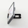thumbnail image 6 of Black Ultra Slim and Compact Folding Stand Desktop Mini Holder Dock Cradle Compatible With Lenovo Moto Tab (10.1), 6 of 6