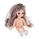 thumbnail image 5 of Muñeca princesa BJD de 6 pulgadas a escala 1/12, cuerpo desnudo con zapatos, regalo de cumpleaños cabello rizado gris, 5 of 7