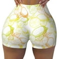 thumbnail image 2 of Lsque Lemon Potatoes Pattern High Waisted Biker Shorts for Women-Tummy Control Fitness Athletic Workout Running Yoga Gym Shorts,Moisture-Wicking-Medium, 2 of 9