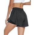 thumbnail image 5 of JuneFish Women's 2 in 1 Flowy Athletic Shorts Running Tennis Skirt Workout Skorts with Pockets, 5 of 9