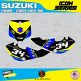 thumbnail image 3 of Kalair GFX Graphics Kit for Suzuki DRZ110 (2002-2009) Icon Series, 3 of 5
