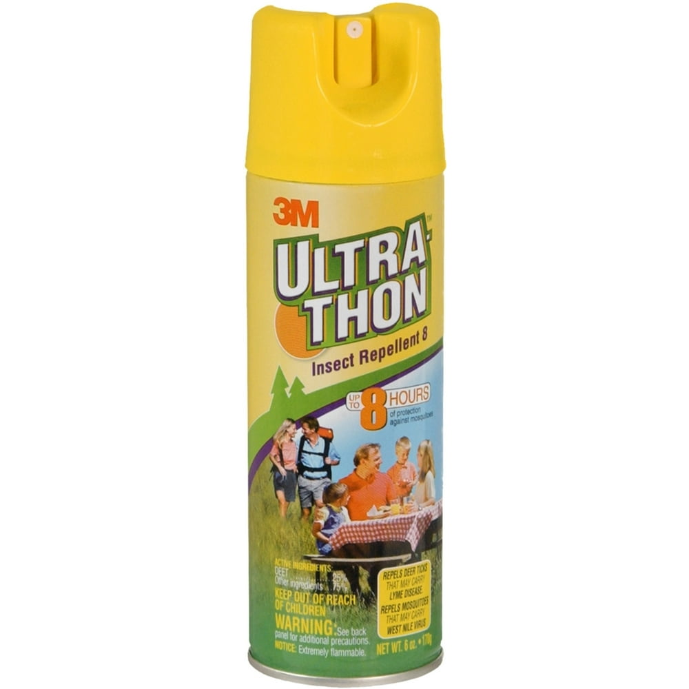 2 Pack 3M Ultrathon Insect Repellent 8 Aerosol Spray 6 oz