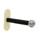 thumbnail image 1 of Percha Apiladora Trapo Percha Para Ropa Estante De Almacenamiento Para Guardarropa Balcón Dormitorio Bola Plateada, 1 of 8