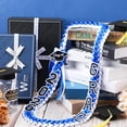 thumbnail image 2 of Class of 2026 Graduation Leis, Grad Ribbon Money Lei with "GRAD" and "2026" Charms, Handmade Double Braided Graduation Necklace for Graduation Gifts Supplies, 2 of 12