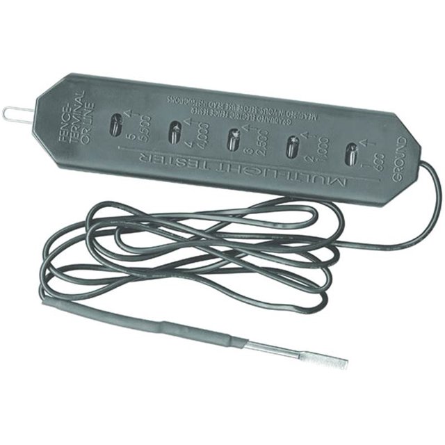 Zareba Electric Fence 600 7,000 Volt EightLight Voltage Tester 