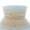 thumbnail image 5 of DecMode 10" Handmade Brown Ceramic Vase with Terracotta Accents, 5 of 9