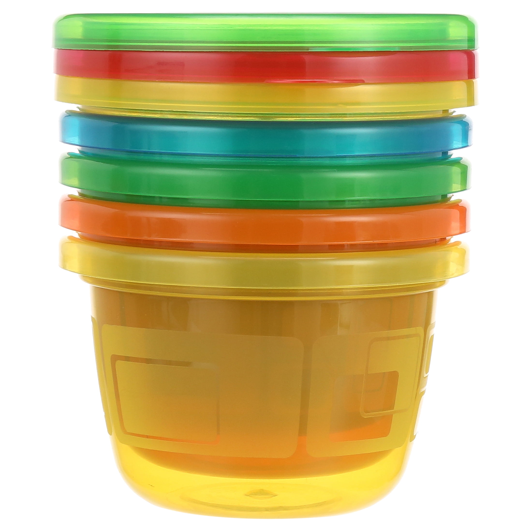The First Years Take & Toss™ Toddler Bowls With Lids - Assorted