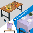 thumbnail image 6 of EDI Disposable Tablecloth 12 Packs (Assorted Colors, Rectangular), 6 of 9