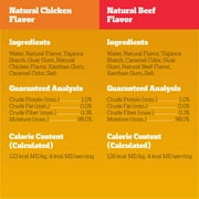 Pedigree Drizzlers Savory Sauce Multipack, 60g Twin Pouch, Pack of 6 (48 Pouches, 96 Servings)