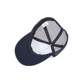 thumbnail image 5 of Top Headwear Low Profile Trucker Foam Mesh Hat, White/Navy, 5 of 5