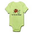 thumbnail image 1 of CafePress - Up Up And Away Airplane Infant Bodysuit - Baby Light Bodysuit, 1 of 1