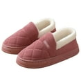 thumbnail image 3 of YLYL House Slippers for Women Men with Arch Support Indoor & Outdoor Moccasins Slip on Shoes, 3 of 8