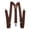 Coffee, variant on Men's Suspenders - One Size Adjustable and Elastic Y Back Suspenders for Men Trousers Heavy Duty with 3 Strong Clips