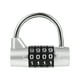 thumbnail image 1 of Candado de combinación de seguridad Candado de combinación de 4 dígitos Candado de combinación escolar, 1 of 8