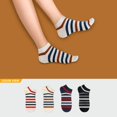 thumbnail image 2 of Seamless Toe Design 5 pairs Socks Women's Cute Ankle Socks, 2 of 6