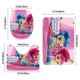thumbnail image 3 of Shimmer and Shine Juego de 3 alfombras de baño de coral fleece: tapete de baño + alfombra de inodoro en forma de U + funda de tapa de inodoro en forma de O, 3 of 6