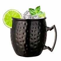 ACDANC Moscow Mule Copper Mugs 530ml Stainless Steel Copper Beer Mugs Cocktail Copper Mug Hammered Cups Beer Glasses Cocktail Drinking Cups Mug