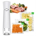 thumbnail image 1 of Handheld Vacuum Sealer for Food Compact Vacuum Machine,Cordless Portable Food Saver Machine Rechargeable Vacuum Sealer, 1 of 7