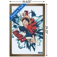 thumbnail image 3 of One Piece: Fishman Island - Luffy Punch Wall Poster, 14.725" x 22.375" Framed, 3 of 4