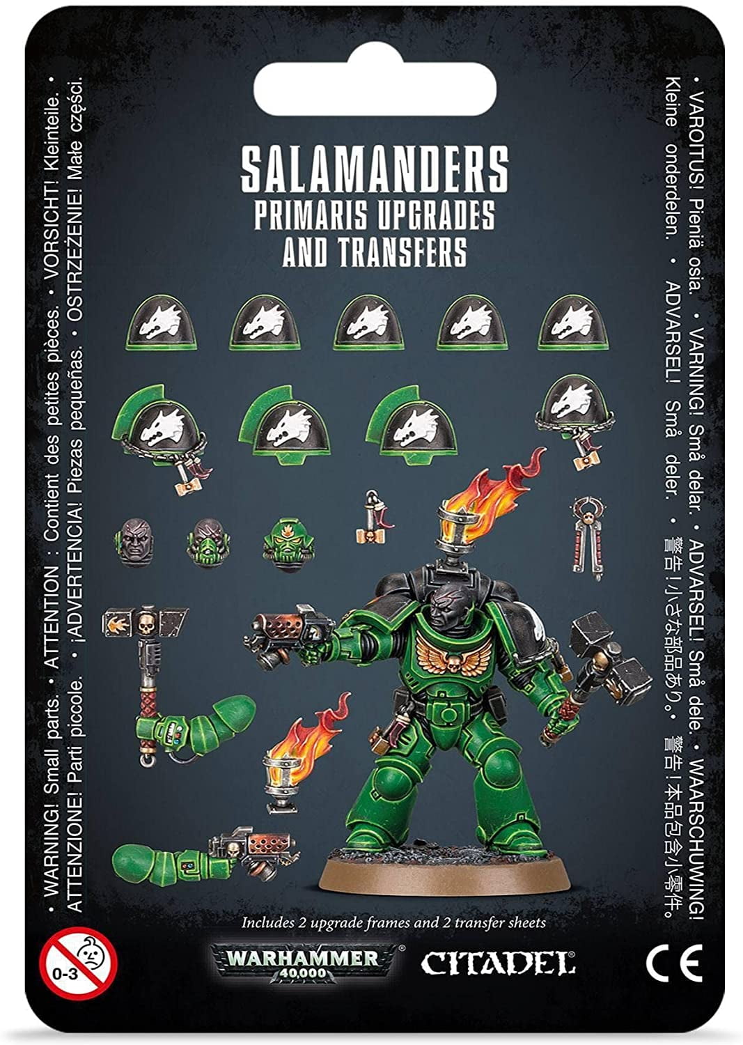 Games Workshop Warhammer 40k Salamanders Primaris Upgrades and Transfers -  Walmart.com
