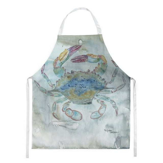 Carolines Treasures SC2005APRON Tablier d'Aquarelle de Crabe Bleu Femelle