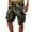 Dark Gray, variant on WTOBBY Men's Casual Summer Shorts with Camouflage Print, Loose Fit Work Style, Large Size, Multi-Pocket Utility, 5-Inch Mid-Length, No Belt Needed for Easy Wear,Army Green L
