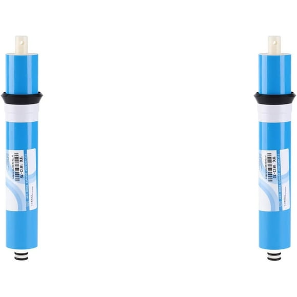 shiyou-2 Pcs Reverse Osmosis Water Filter System Replacement Set ULP1812 75GPD Reverse Osmosis Parts Water Filter Membrane Accessory for Home