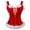 Red, variant on ICHUANYI Womens Wrap Waist Belt Slimming Body Shaper Waist Trainer Shapeware Belt2024