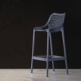 thumbnail image 3 of Compamia Air Patio Counter Stool in Dark Gray, 3 of 7