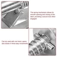 thumbnail image 4 of Unique Bargains Barrel Bolt Latch, 2 Pack 10x128mm - Stainless Steel Spring Loaded Gate Latch Pin for Door (Silver), 4 of 5