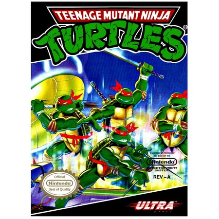 Teenage Mutant Ninja Turtles- Nintendo NES (Best Multiplayer Games Nes)