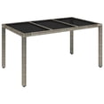 thumbnail image 4 of Bowery Hill PE Rattan 7 Piece Set Modular Garden Dining Set in Gray, 4 of 15
