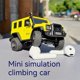 thumbnail image 4 of 1:43 Ldarc X43 simulación Rtr Crawler Rc coche a tiempo completo 4wd escritorio todoterreno Control remoto Mini vehículo de escalada juguete y piezas, 4 of 4