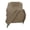 Khaki, variant on Women's Crewneck Bra Base Inside Outside Wear Top Vest Brown XXL