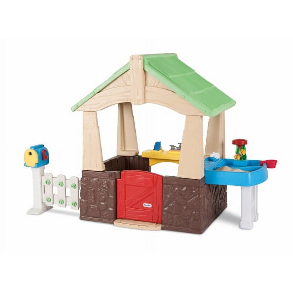 Little Tikes Deluxe Home And Garden Playhouse Indoor Outdoor Toy Toddlers