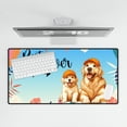 thumbnail image 4 of Best Golden Retriever Dad Ever Happy Father's Day Desk Mat Full Keyboard Mouse Pad Goldens Dog Lover Gifts Idea Large Mousepad - 02006, 4 of 5