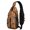 Thanksgiving Turkey Pumpkin Apple Cartoon, variant on Thanksgiving Turkey Pilgrim Hat Sunflower Sling Backpack, Travel Shoulder Pack with Earphone Port, Multi Pocket Design Gift Ideas for Hiking Cycling Walking