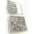 thumbnail image 6 of Case for Galaxy Z Flip 4,Galaxy Z Flip 4 Case,3D Handmade Sparkle Stunning Stones Crystal Diamond Bling Glitter Shockproof Phone Case for Samsung Galaxy Z Flip 4 5G (2022) (Blue), 6 of 7