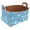 Multicolor 2, variant on Medical Pattern Storage Basket Collapsible Storage Bin, PU Foldable Basket Convenient Box Storage Organizer with Handles for Shelves Office Bedroom Closet Nursery Toys Laundry