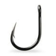 thumbnail image 2 of Mustad Ultra Point 4x Strong Hoodlum Live Bait Hook (Pack of 5), Black Nickel, Size 5/0, 2 of 3