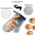 thumbnail image 3 of Sikiie Sailing Ship Ocean Sunset Oven Mitts and Pot Holders, Silicone Oven Gloves, Heat Resistant Oven Mitts 4Pcs Set, 3 of 6