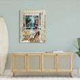 thumbnail image 2 of Stupell Industries Woman Coastal Beach Canopy Summer Ocean Scene Graphic Art Gallery Wrapped Canvas Print Wall Art, Design by Amelia Noyes, 2 of 7
