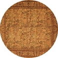 thumbnail image 1 of Ahgly Company Indoor Round Persian Orange Traditional Area Rugs, 3' Round, 1 of 1