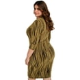 thumbnail image 3 of Vestido sexy de noche Roman Fashion/Tallas Extras 1603 (Oro) dorado 40 Roman Fashion V-EXO-1603-ORO, 3 of 6