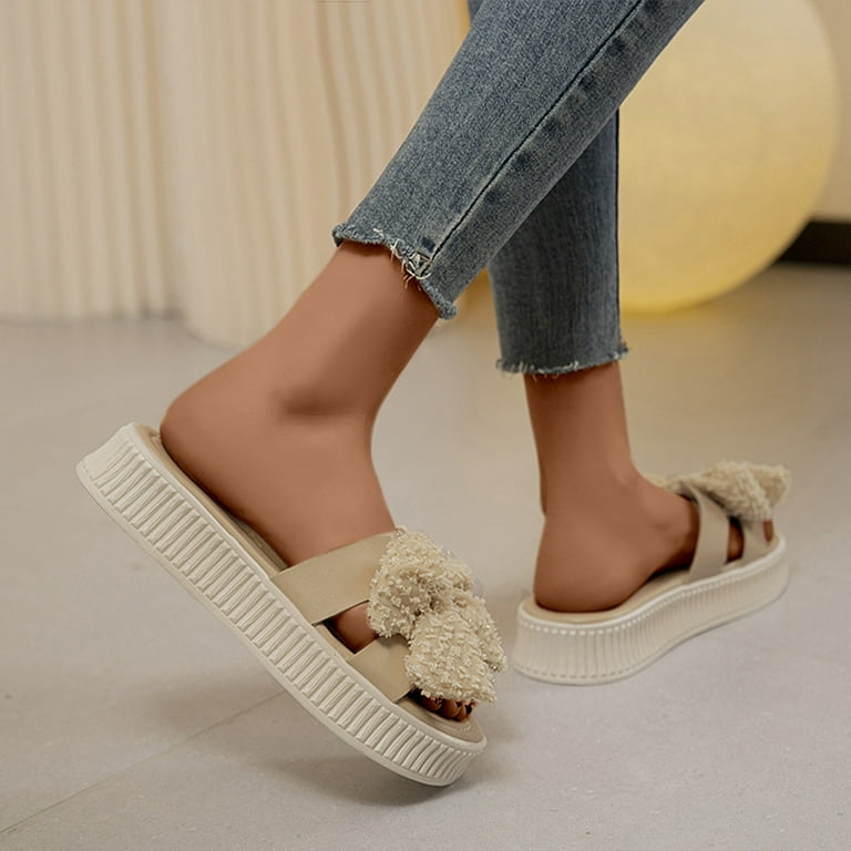 Big bow best sale sandals