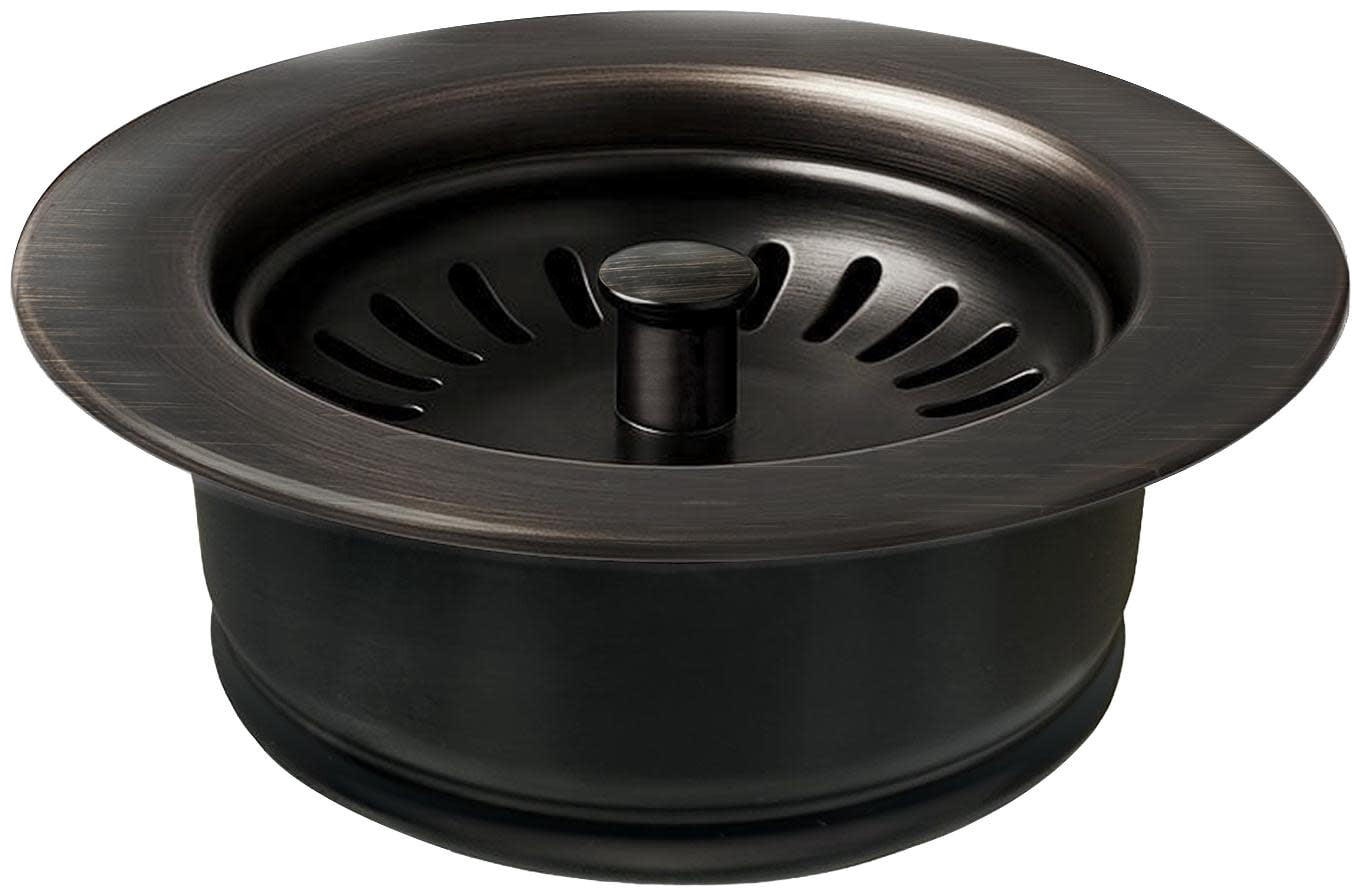 Whitehaus 3 1/2" Waste Disposer Trim with Matching Basket Strainer