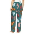 thumbnail image 3 of Pajama Pants Women, cute Skull organ Sweatpants Soft Sleep Lounge Pants, Casual PJ Bottoms Pants with Pockets, 3 of 5