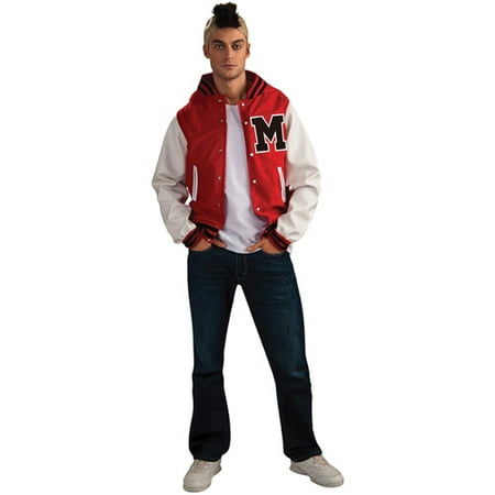 Puck Glee Football Player Adult Halloween Costume - One Size
