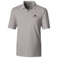 thumbnail image 2 of Men's Cutter & Buck Bobby Bowden Gray Florida State Seminoles Forge Pencil Stripe Stretch Polo, 2 of 3